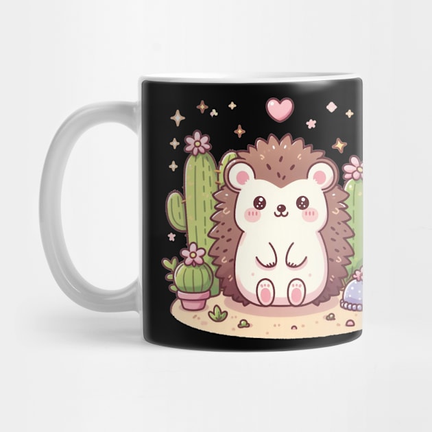 Happy Hedgehog by The Art-Mart